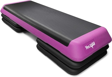 Yes4All Aerobic Step Platform Health Club  Pink Black
