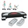 HomGarden 31 Adjustable Workout Aerobic Stepper in Fitness  Exercise Step Platform Trainer Stepper wRisers Adjust 4  6  8 Set of 1