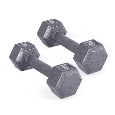 CAP Barbell Cast Iron Hex Dumbbell  Multiple Options