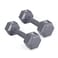 CAP Barbell Cast Iron Hex Dumbbell  Multiple Options