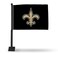 Unisexs Saints Car FlagLogo OnlyBlack Pole Multi One size