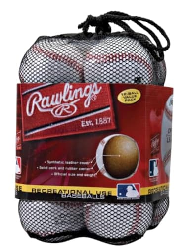 Rawlings Official League Recreational Grade Baseballs OLB3 Box of 3 or Bag of 12