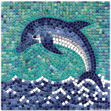 ALEA Mosaic DIY Art Kit 7 Square 20x20cm Dolphin