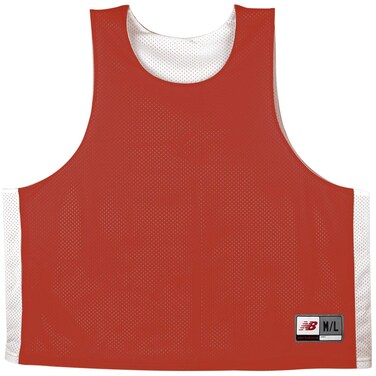 New Balance mens Elite Pinnie Adult Orangewhite