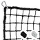 Heavy Duty Baseball Net 10x20 Feet with 4 Carabiners Sports Soccer Volleyball Outdoors