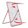 Rukket Pitch Back BaseballSoftball Rebounder  Pitching and Throwing Practice Partner  Adjustable Angle Pitchback Trainer