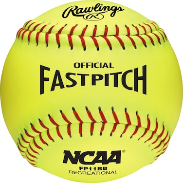 Rawlings  NCAA Recreational Fastpitch Softballs  11  12 Options  6  12 Count Options