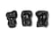 Rollerblade Skate Skategear Junior 3 Pack Gear Knee Elbow Pads and Wrist Guards Multi Sport ProtectionYouth Black