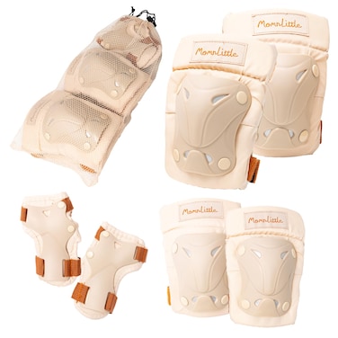 ML MomnLittle Kids Protective Gear Set Bicycle Skateboard Scooter Roller Skating Inline Skating Bike Cycling Girl Boy Knee Pads Elbow Pads Wrist Pads