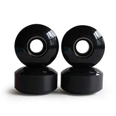 RaceBon 52mm Skateboard Wheels Hardness 95A Polyurethane Trick Skating Wheel Free 608 Bearings and Spacers Set of 4