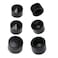 RLECS Pivot Cups 6IN1 Skateboard Longboard Truck Replacement Pivot Cups Hardware Pro Skateboard Truck Replacement Pivot Cups Rubber 4 x M Size  2 x L Size