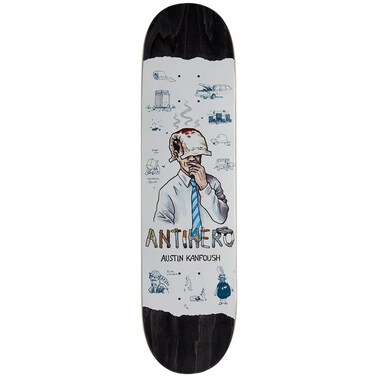 AntiHero Skateboards Kanfoush Recycling Deck  White  806