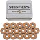 Yellow Jacket Premium Inline Skate Bearings Roller Skate Bearings 608 ABEC 9 Jungle Green Pack of 16