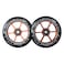 GRAVITI One Pair 110mm Pro Stunt Scooter Wheels with ABEC9 Bearings CNC Metal Core 2pcs orange