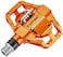 TIME Speciale 8  Clipless Bike Pedals  Aluminum Pedal Body  Dual Sided Clipless  Mountain MTB  Black or Orange Pair