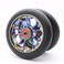 ZFIRST 2Pcs Replacement 100 mm Pro Stunt Scooter Wheel with ABEC 9 Bearings Fit for MGPRazorLucky Pro Scooters Rainbow