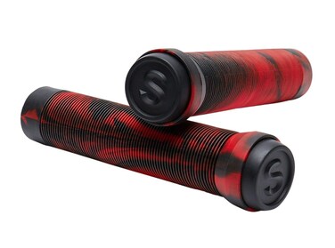 SCT USA Scooter Bar Grips with SCT USA High Rebound Rubber Bar Ends
