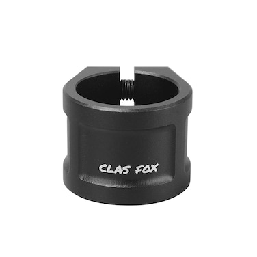 CLAS FOX Pro Scooter Clamps 2 Bolt Clamp Compatible for Standard And Oversized Scooter Bars Black