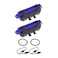Create idea 2PCS Warning LED Strip Flashlight Bar Lamp Compatible with Xiaomi m365 pro 1s pro2 Electric Scooter Night Cycling Safety Decoration Light Scooter Parts Blue