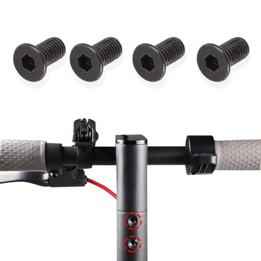 TOMALL Scooter Forehead Head Screw Accessories Stainless Steel Fixed Screw Kit 4 PCS for Xioami M365 Electric Scooter