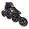 Professional Carbon Fiber Speed Skates Adult Mens and Womens Skates 4Wheels SingleRow Roller Skates Shoes Black Inline Skate Shoes