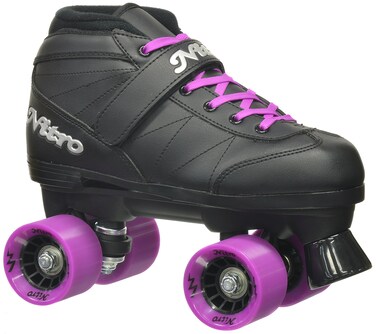 Epic Skates Super Nitro Purple Quad Speed Skates