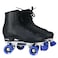 Chicago Mens Classic Roller Skates  Premium Black Quad Rink Skates