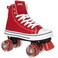Lenexa MVP 20 Roller Skates for Kids and Adults  Roller Skate Shoes for Men and Women  Outdoor HighTop Sneaker Roller Shoes  Full Lace Up Ankle Support  Various Sizes and Colors