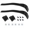 Create idea 2 Sets 22cm Adjustable Roller Skate Shoes Straps with Mounting Screws and Nuts for Men Women Outdoor Sports Replacement Inline Skate Strap