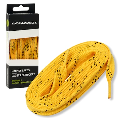 Winnwell Waxed Hockey Skate Laces  Ice Hockey  Roller Blade Skates Laces Multiple Lace