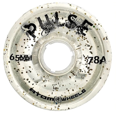 Atom Skates Pulse Outdoor Quad Roller Wheels Hardness 78A 65mm x 37mm