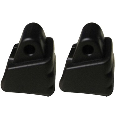 Juroicessry 2 Pcs Black Roller Skates Brake Stopper Replacement Skate Accessories Brake Roller Skate Toe Stops and Plugs Block Universal NonSlip Inline Skate Safety Brake