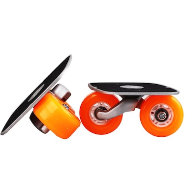 JINCAO Orange Portable Roller Road Drift Skates Plate Antislip Board Aluminum Truck With PU Wheels With ABEC7 608 Bearings