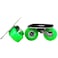 JINCAO Green Portable Roller Road Drift Skates Plate Antislip Board Aluminum Truck With PU Wheels With ABEC7 608 Bearings