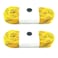Silfrae 2 Pairs Waxed Skate Hockey Laces MultiSize and MultiColor Available
