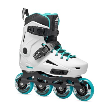 Rollerblade Lightning Womens Urban Inline Skate White and Aqua