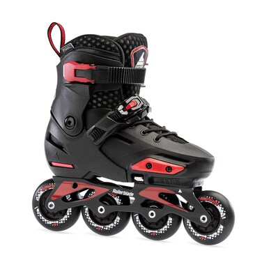 Rollerblade Apex Adjustable Fitness Inline Skate Black Junior Urban Performance Inline Skates