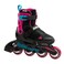 Rollerblade Rollerblade Microblade Free 3WD Kids Size Adjustable Inline Skate Black and Pink High Performance Inline Skates RB SKATES