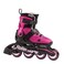 Rollerblade Microblade Girls Adjustable Fitness Inline Skate Pink and Bubble Gum Junior Youth Performance Inline Skates