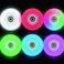 FYANER Light up Inline Skate Wheels  Roller Blade Wheels 76mm80mm with Bearings ABEC9 for Indoor  Outdoor use 90A Luminescence Roller Blade Wheels 4Pack Colorful 76mm