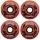 TronX Outdoor Asphalt Pavement 85A Inline Roller Hockey Wheels 4 Pack