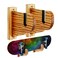 BiJun Skateboard Wall Mount Display Rack Skateboard Hanger Wall Mount Deck Display and Storage Longboard Deck Horizontal Display Stand