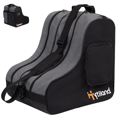 Hytiland Roller Skate Bag Breathable Ice Skate Bag with Adjustable Shoulder Strap Large Capacity Skate bag Fit Inline SkatesIce Skates and Most Roller Skate Accessories for Kids and Adults