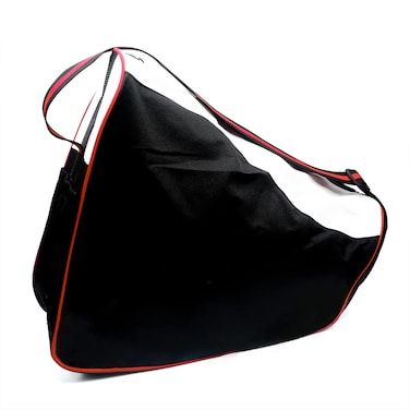 Nezylaf Ice Skate BagBreathable Roller Skate Bags Skating Triangle Shoulder Bag for Girls Boys and Adults Large Capacity Skate Shoulder Bag Fits Quad Skates Inline Skate and Roller Skate