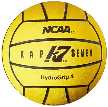 KAP K7 SEVEN Size 4 HydroGrip Water Polo Ball NCAA and NFHS Official Yellow