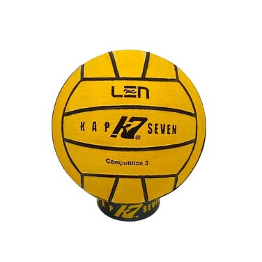 KAP K7 SEVEN Size 3 COMP Water Polo Ball Yellow