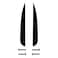 Hyperlite AWing Kit 2 Pack Wakesurf Fins 8in