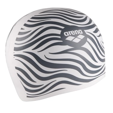 Arena Unisex Adult Reversible Swim Cap Men and Women 2in1 Durable Silicone Bathing Cap Waterproof Comfortable Fit One Size