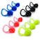 Zooshine 12 PCS Waterproof Swimming Nose Clip Silica Gel Swim Nose Plug for Kids and Adults with Bright Color