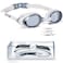 Seago Shortsighted Swimming Goggles Nearsighted Swim Goggles Anti Fog UV Protection Fit for Adult Men Women Youth Junior No Leaking Clear Vision Pool Swim Glasses Tinted Flat Lens with 3 Nose Pieces